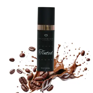 Farba do rzęs i brwi Coffee Brown Tint chłodny brąz 15ml | IMTHELASHMAKER