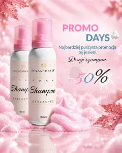 Promocja - drugi szampon kupisz za 50% jego ceny!